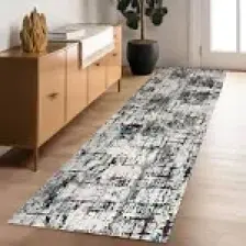 Carpettex Dijital Baskı Kaymaz Taban Yıkanabilir Kesme Yolluk Oda Salon Mutfak Modern Çok Renkli Halı