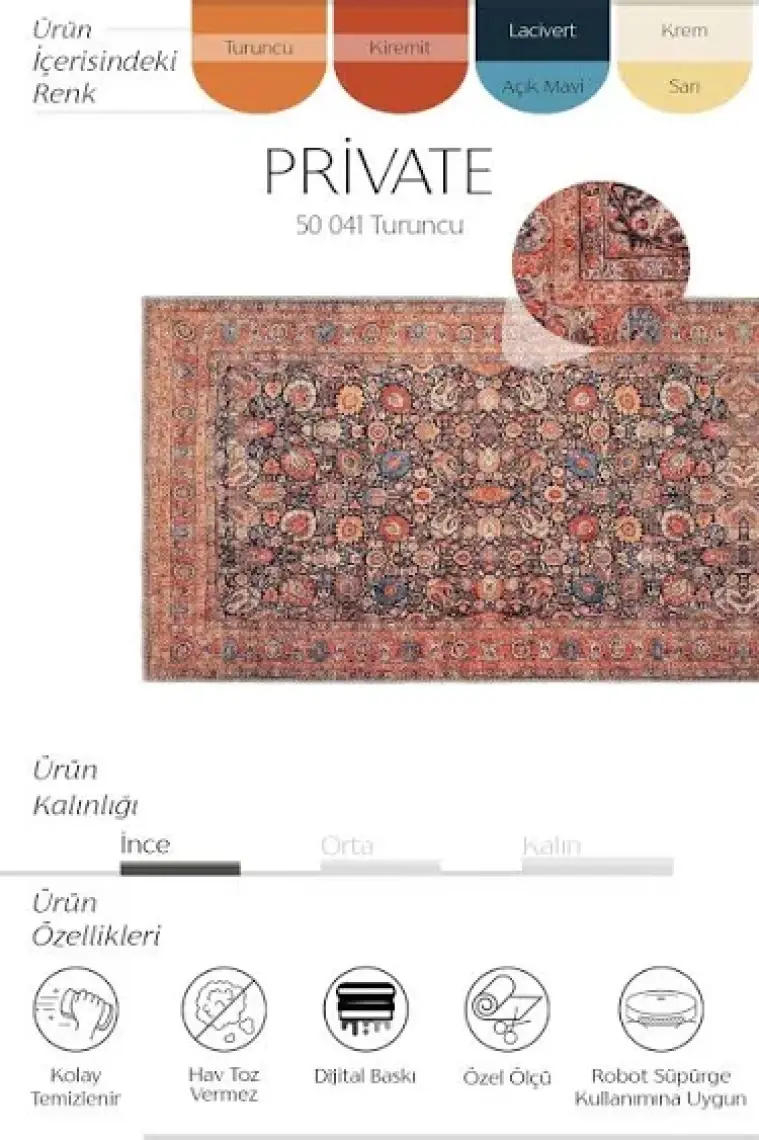 Cool Halı Private Bordo Eskitme Halı Vintage Halı Yolluk Dijital Baskı Halı Makinede Yıkanabilir Salon Halısı