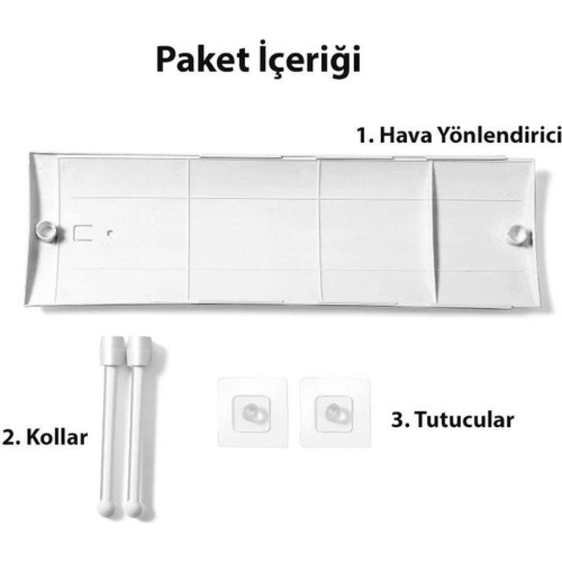 Dailytech Ayarlanabilir Hava Yönlendirici Klima Aparatı
