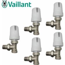 Vaillant Köşe Termostatik Radyatör Vanası 1/2" (5'li Paket)