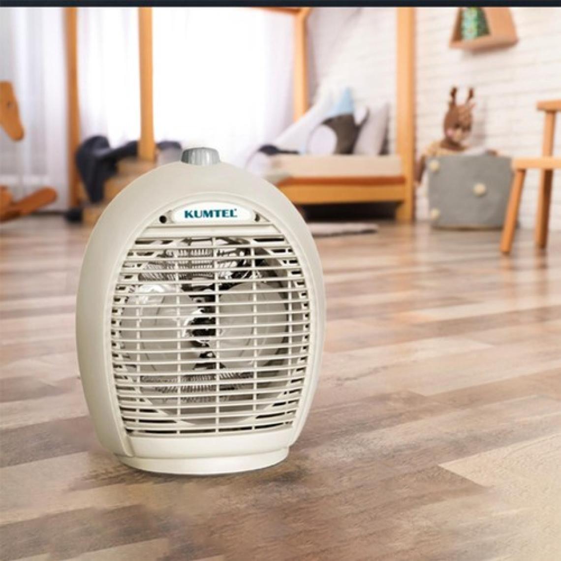 Kumtel LX-6331Fanlı Isıtıcı - Bej
