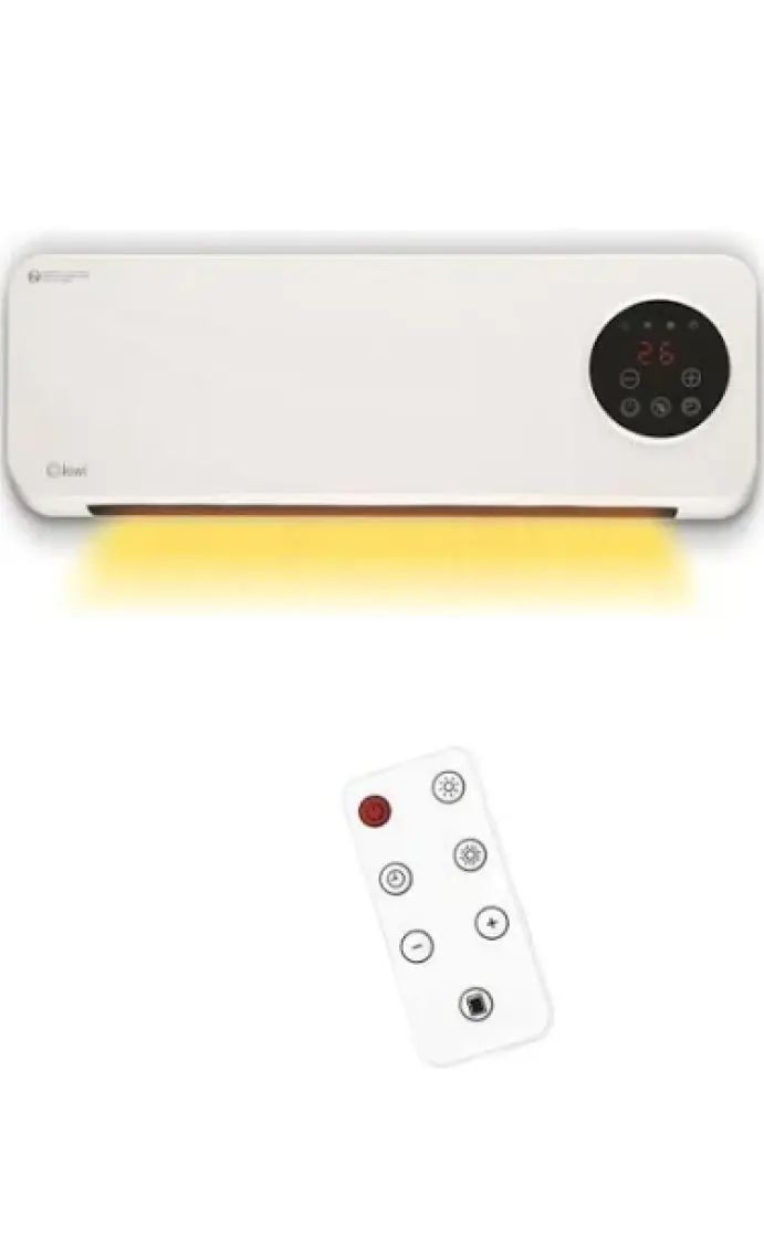 Kiwi KHT-8490 Duvar Tipi Fanlı Isıtıcı