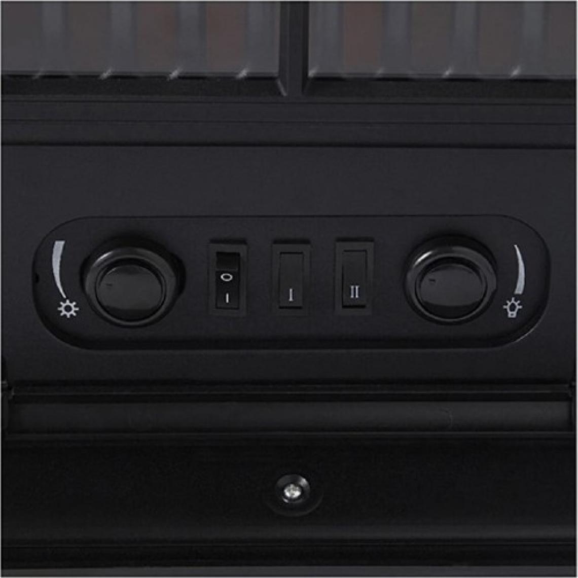 Blyss Ayaklı Elektrikli Şömine 1850 W Fanlı Isıtıcı Dekoratif