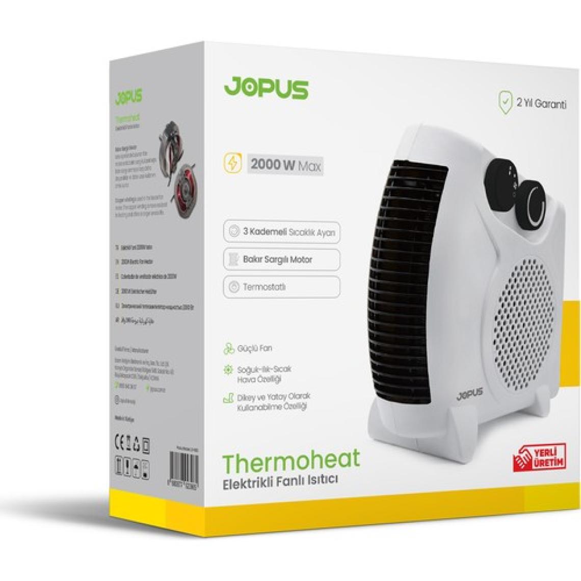 Jopus Fanlı Isıtıcı JO-FI001