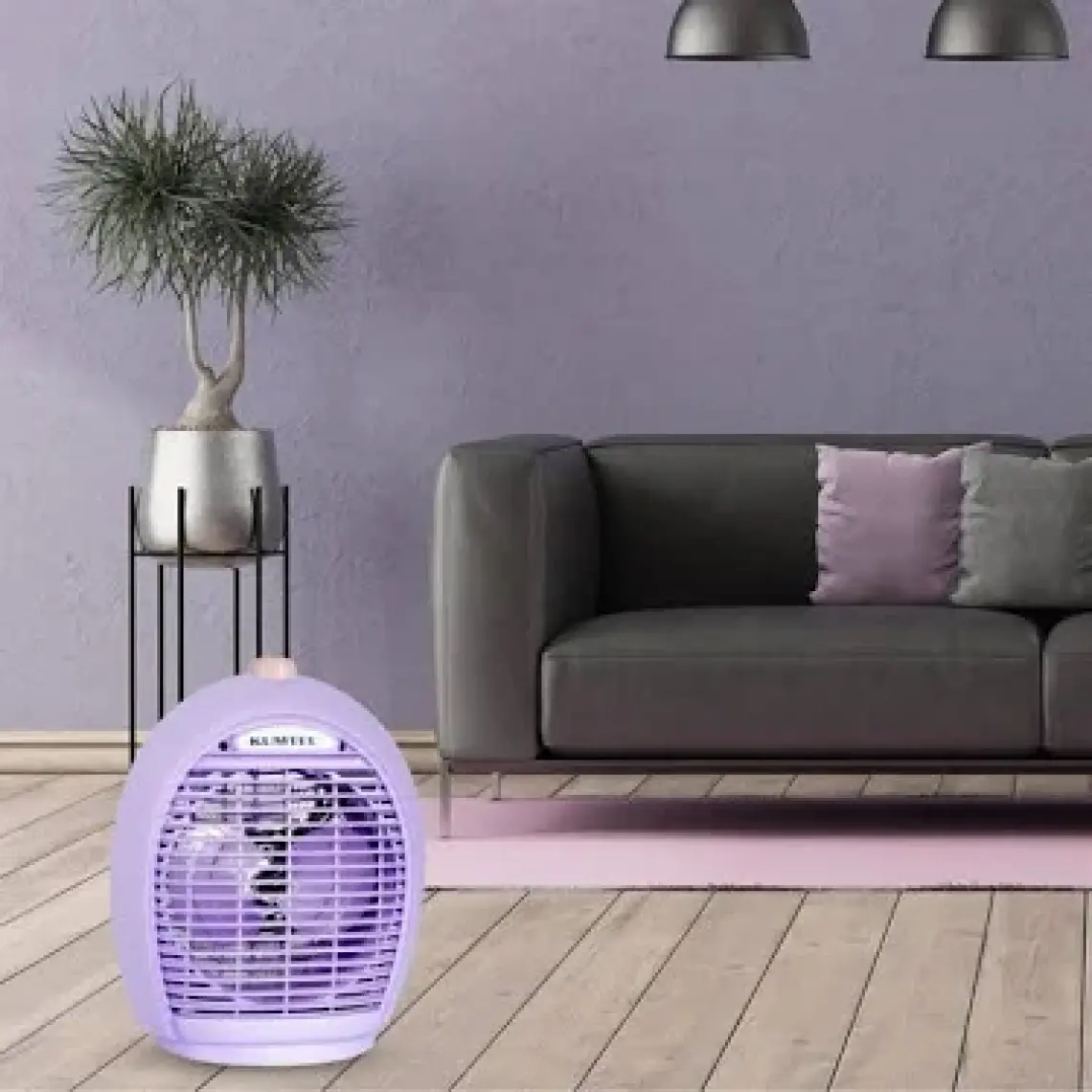 Kumtel Fanlı Isıtıcı 2000 W LX-6331 Lila