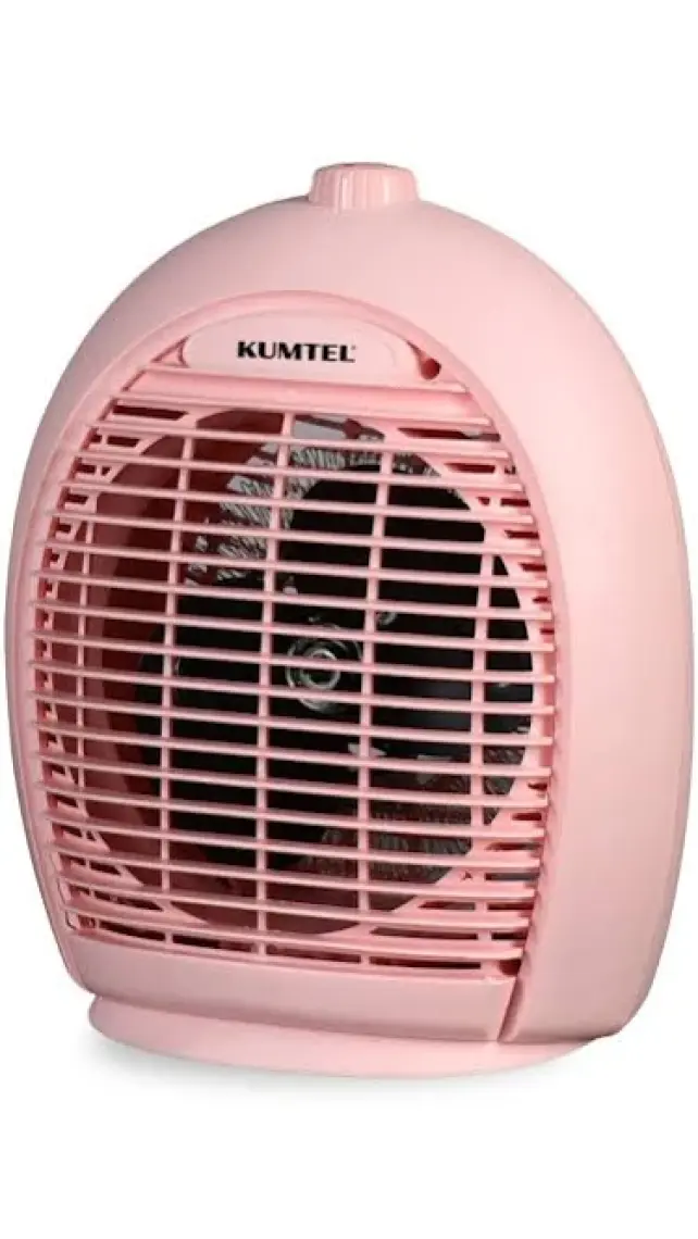 Kumtel Fanlı Isıtıcı 2000 W LX-6331 Pembe