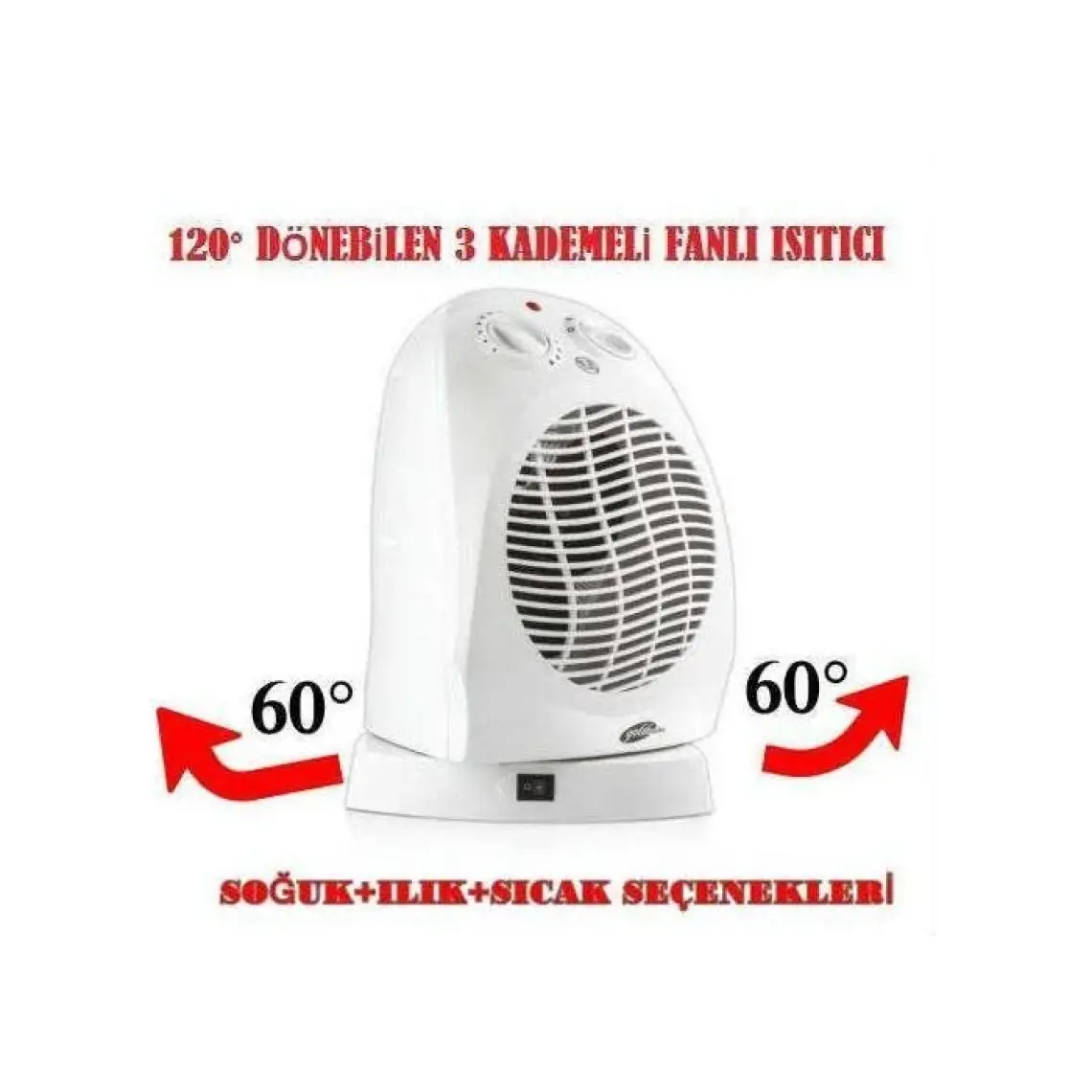 Goldmaster MARS GM-7920 Fanlı Isıtıcı