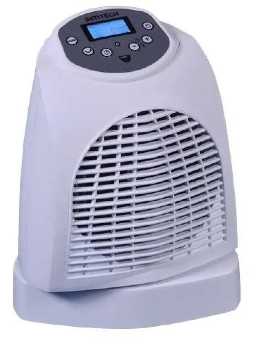 Simtech KM-1715 Uzaktan Kumandalı Ve Dijital Göstergeli Fanlı Isıtıcı