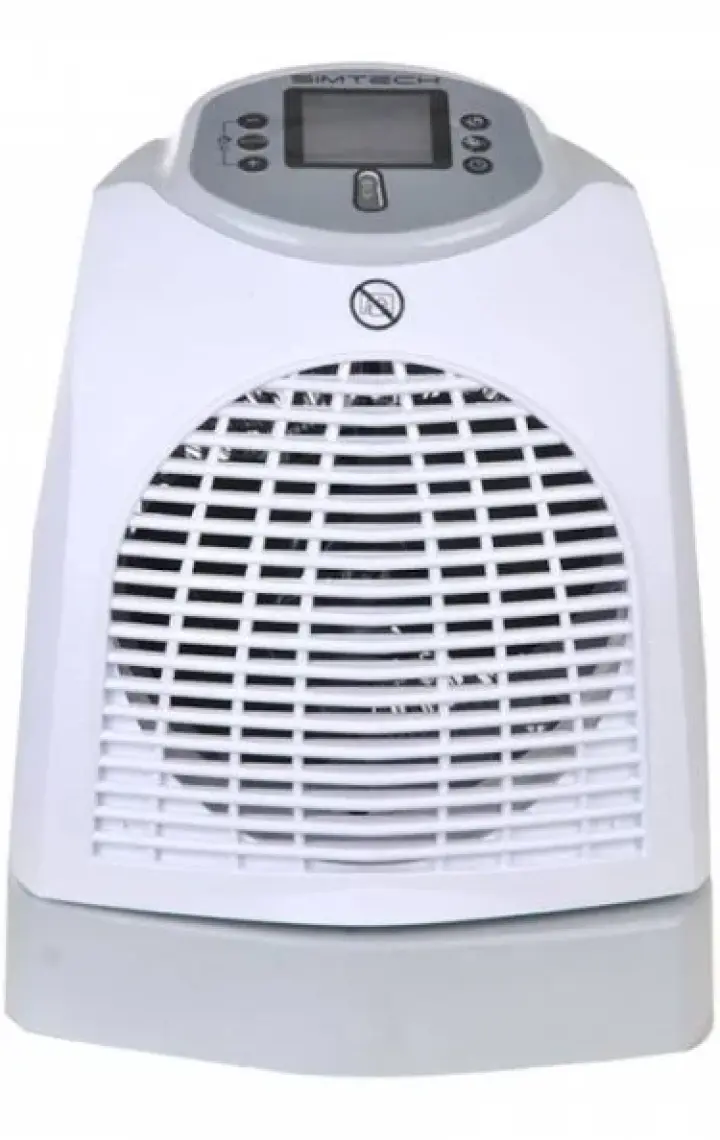 Simtech KM-1715 Uzaktan Kumandalı Ve Dijital Göstergeli Fanlı Isıtıcı