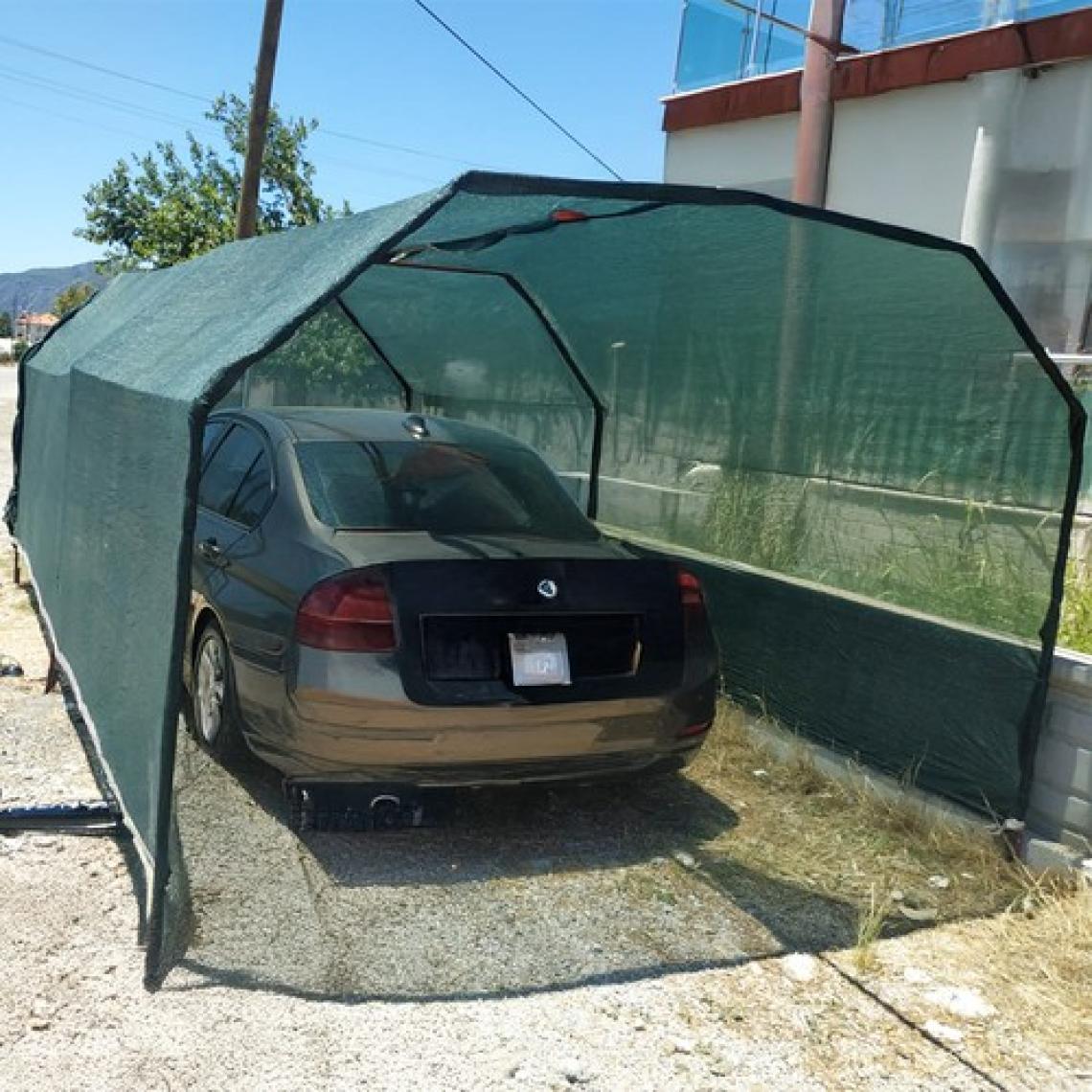 Morilu Gölgelik File Bahçe Gölgeliği - 75lik - 4 Metre En Yeşil - Şeritli Halkalı - Hayvan Gölgeliği File Gölgelik