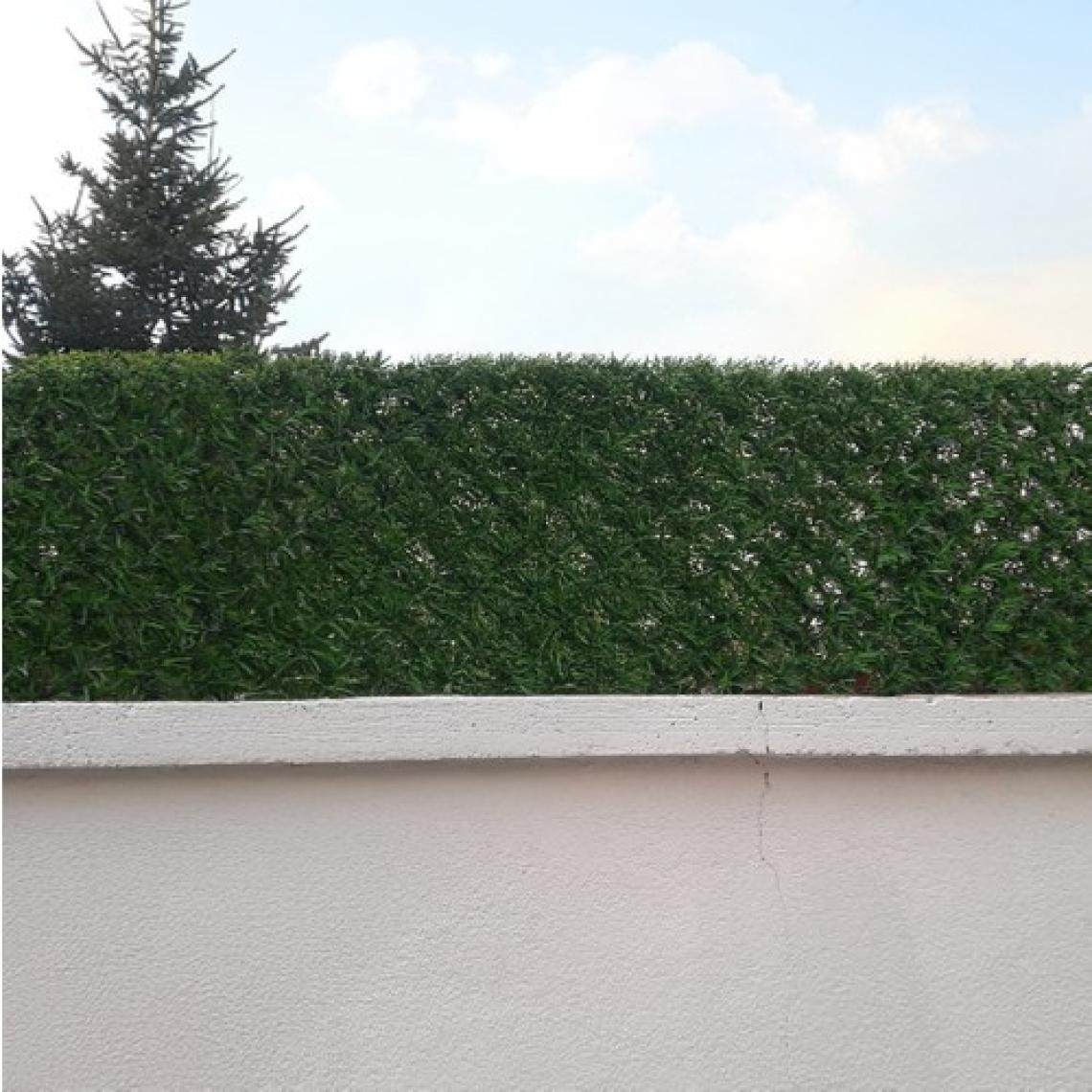 Morilu Çim Çit - Dekoratif Yeşil Bahçe Çim Çiti - Çimli Tel - 100 cm Enli