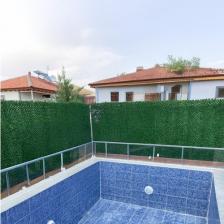Morilu Çim Çit - Dekoratif Yeşil Bahçe Çim Çiti - Çimli Tel - 100 cm Enli