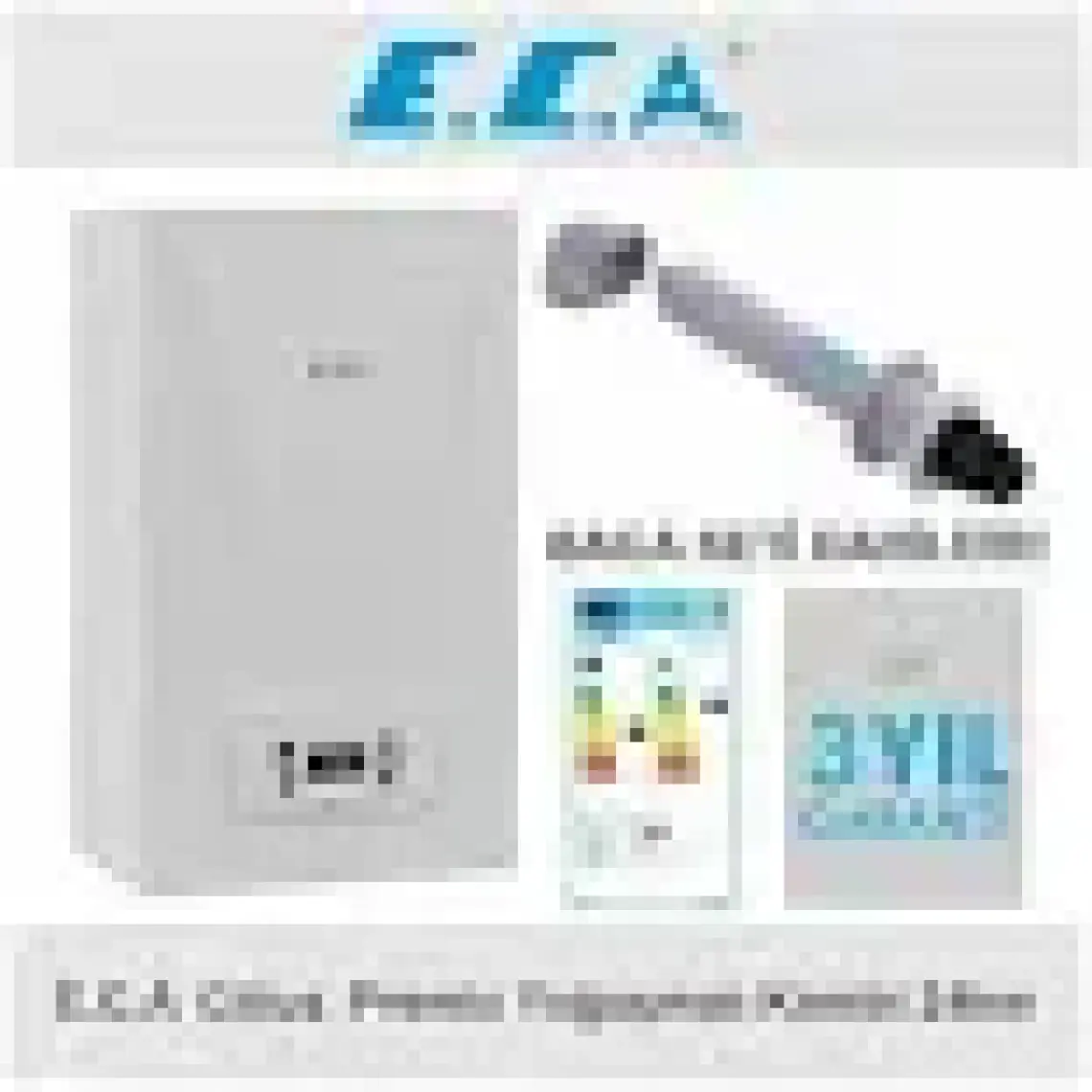 E.C.A Eca Citius Premix 24KW Erp Yoğuşmalı Hermetik Kombi+Baca Kiti