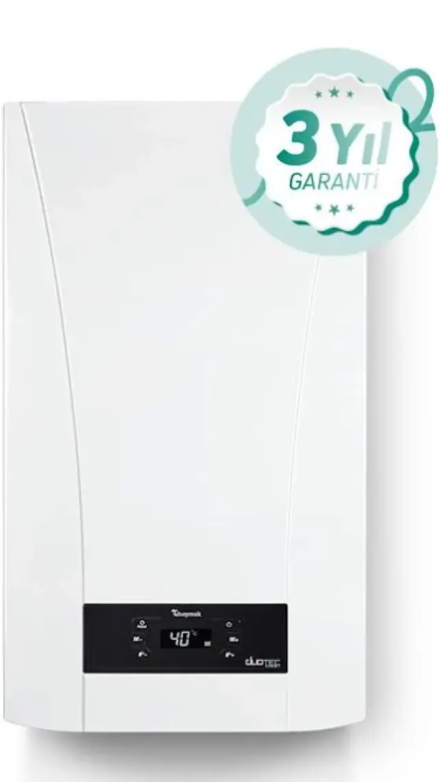 Baymak Duotec Compact 24 kW Yoğuşmalı Kombi - Düşük Yakıt Tüketimi ve Enerji Tasarrufu ile Kompakt Tasarım