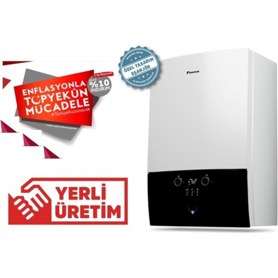 Daikin Tam Yoğuşmalı Premix NDJ Kombi 24 kW D2CND024AATR