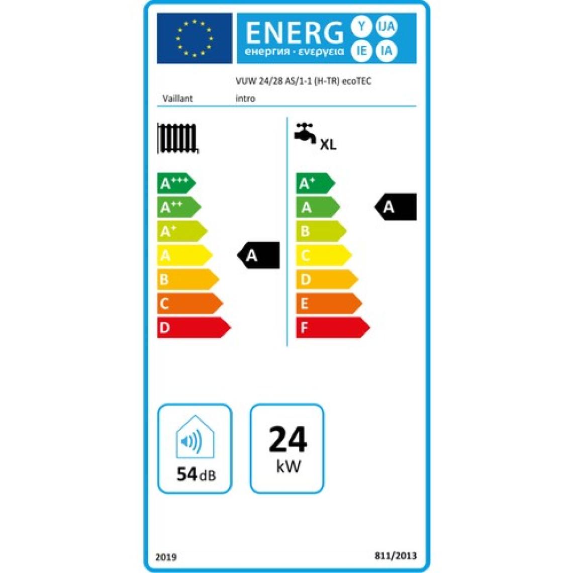 Vaillant ecoTEC Intro 24/28 24 kW Hermetik Yoğuşmalı Kombi