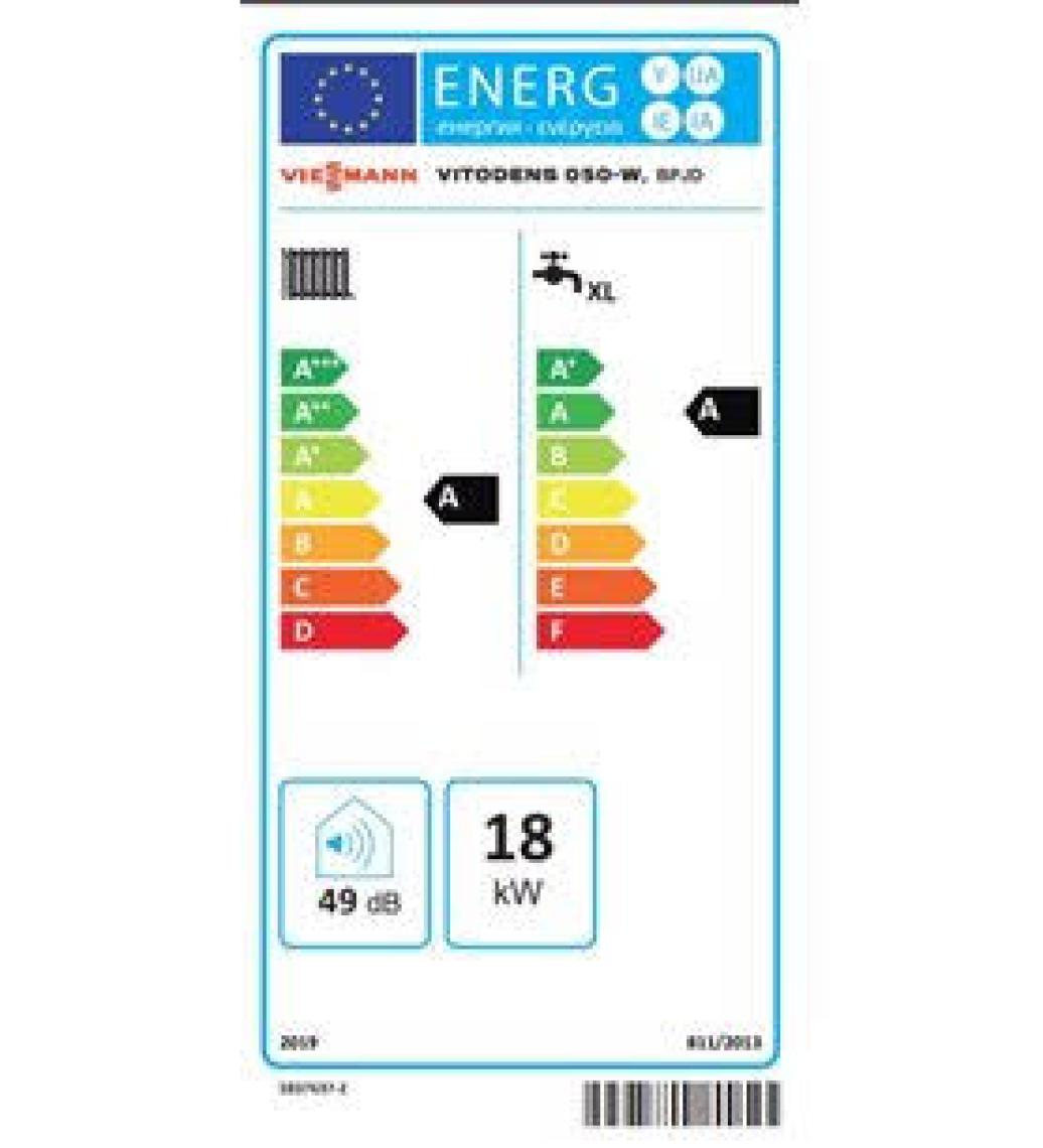 Viessmann Vitodens 50-W 20 kw Yoğuşmalı Kombi (Baca Dahil)