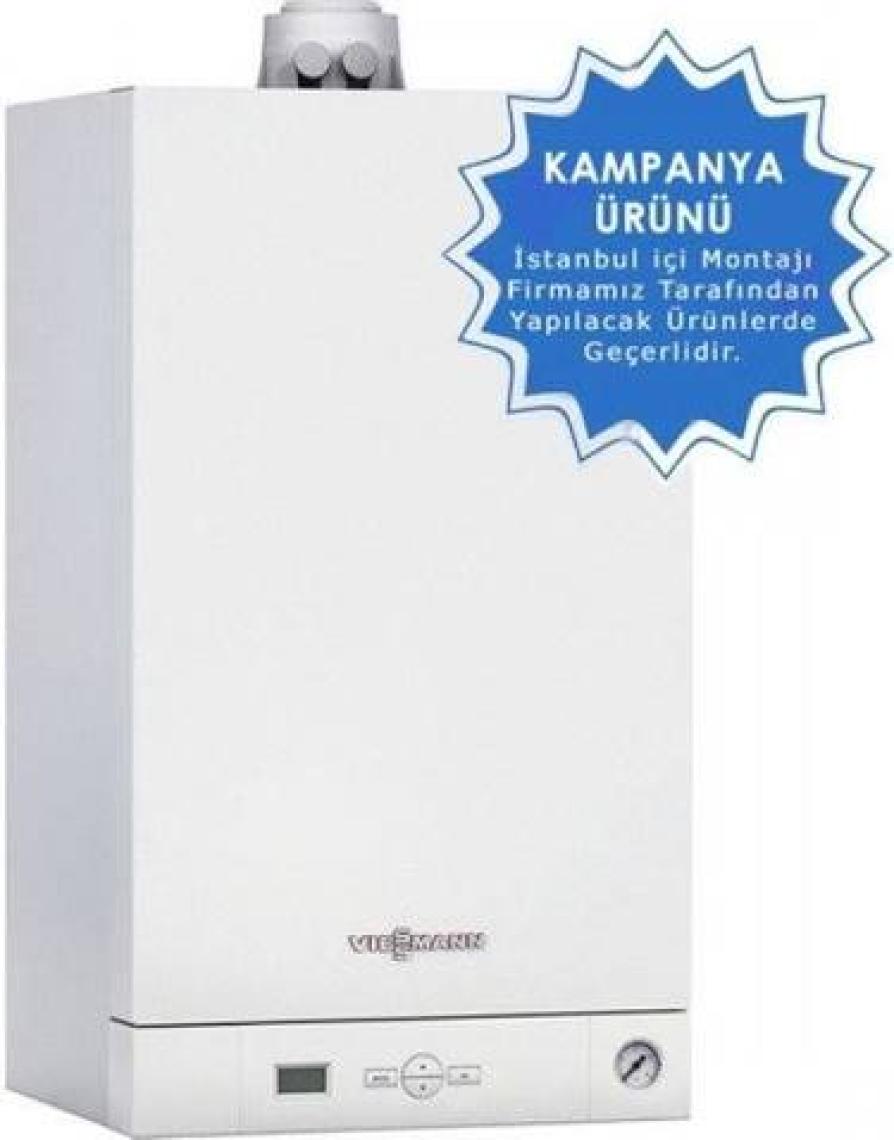 Viessmann Vitodens 50-W 20 kw Yoğuşmalı Kombi (Baca Dahil)