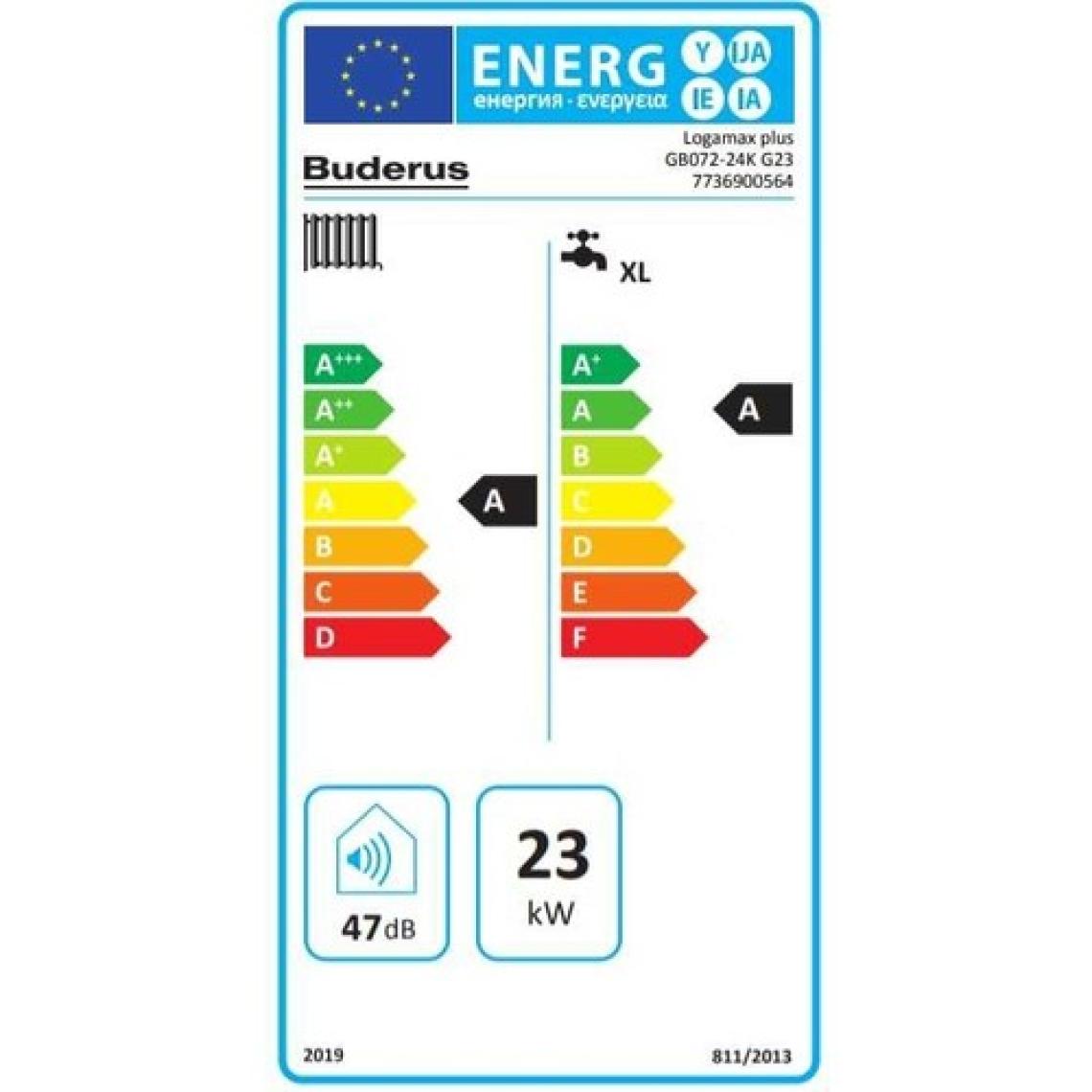 Buderus Logamax Plus GB072 24/29 Kw 20.000 K. Tam Yoğuşmalı Kombi