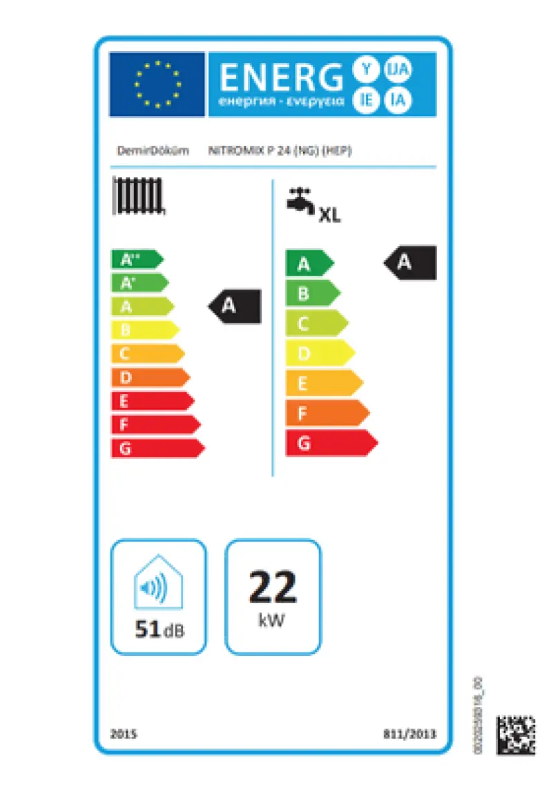 Demirdöküm Nitromix P 24 kw Tam Yoğuşmalı Kombi