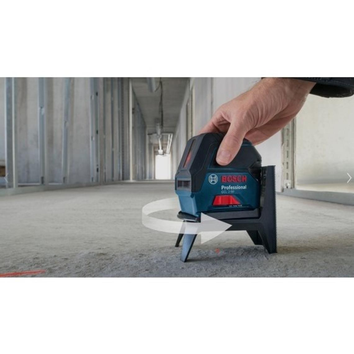 Bosch Gcl 2-50 + Lr 6 Çapraz Ve Nokta Lazer Ve Alıcı (Şakül Lazer)