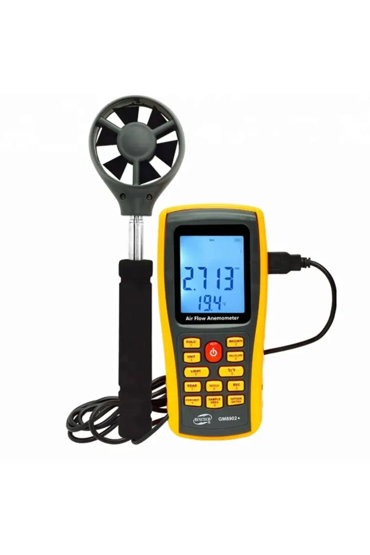 Benetech GM8902+ Dijital Anemometre Hava Debi Ölçer