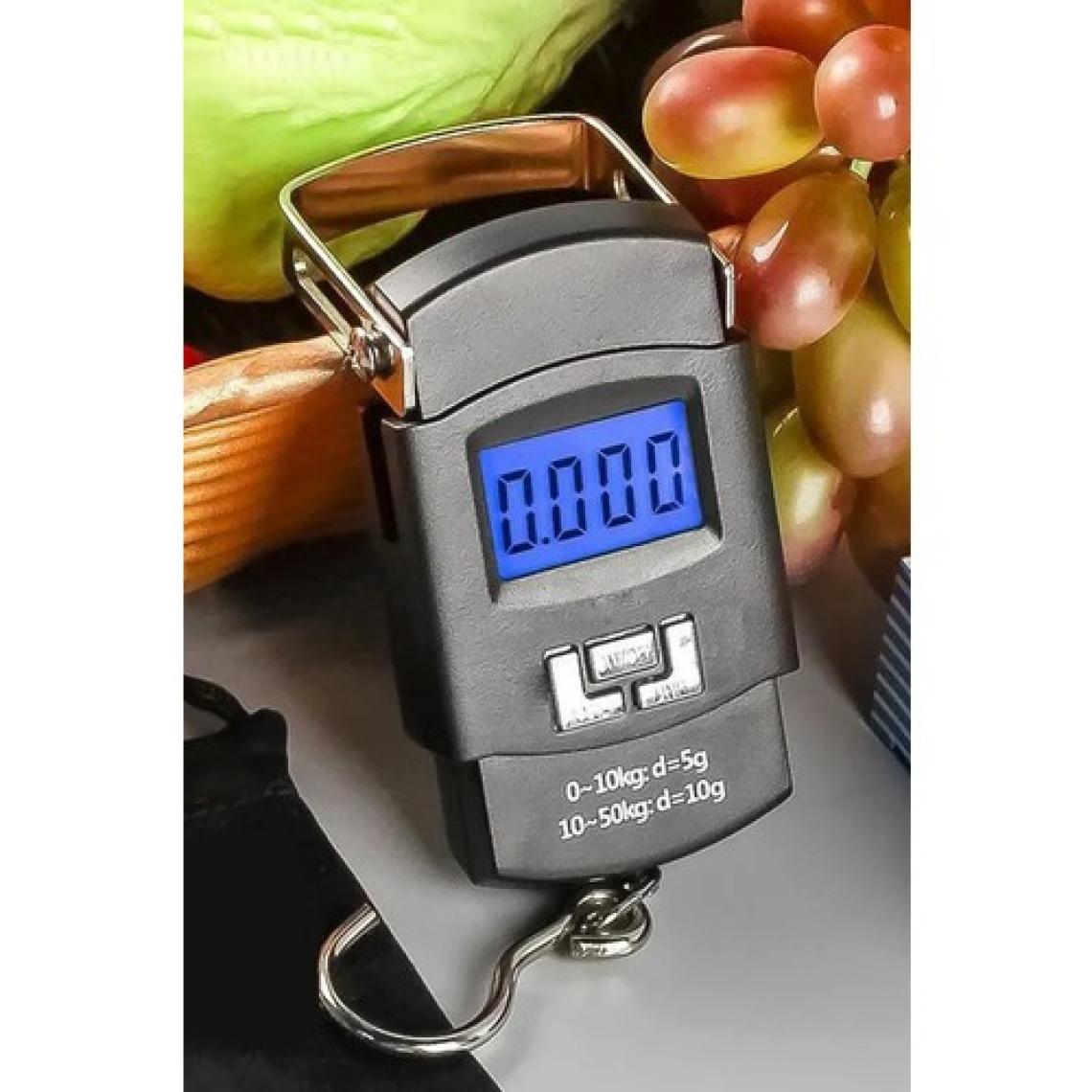 Mobee WH50 Bavul Valiz El Çantası Ağırlık Ölçme Tartısı Minik LCD Ekranlı Kilogram Ölçme Terazisi