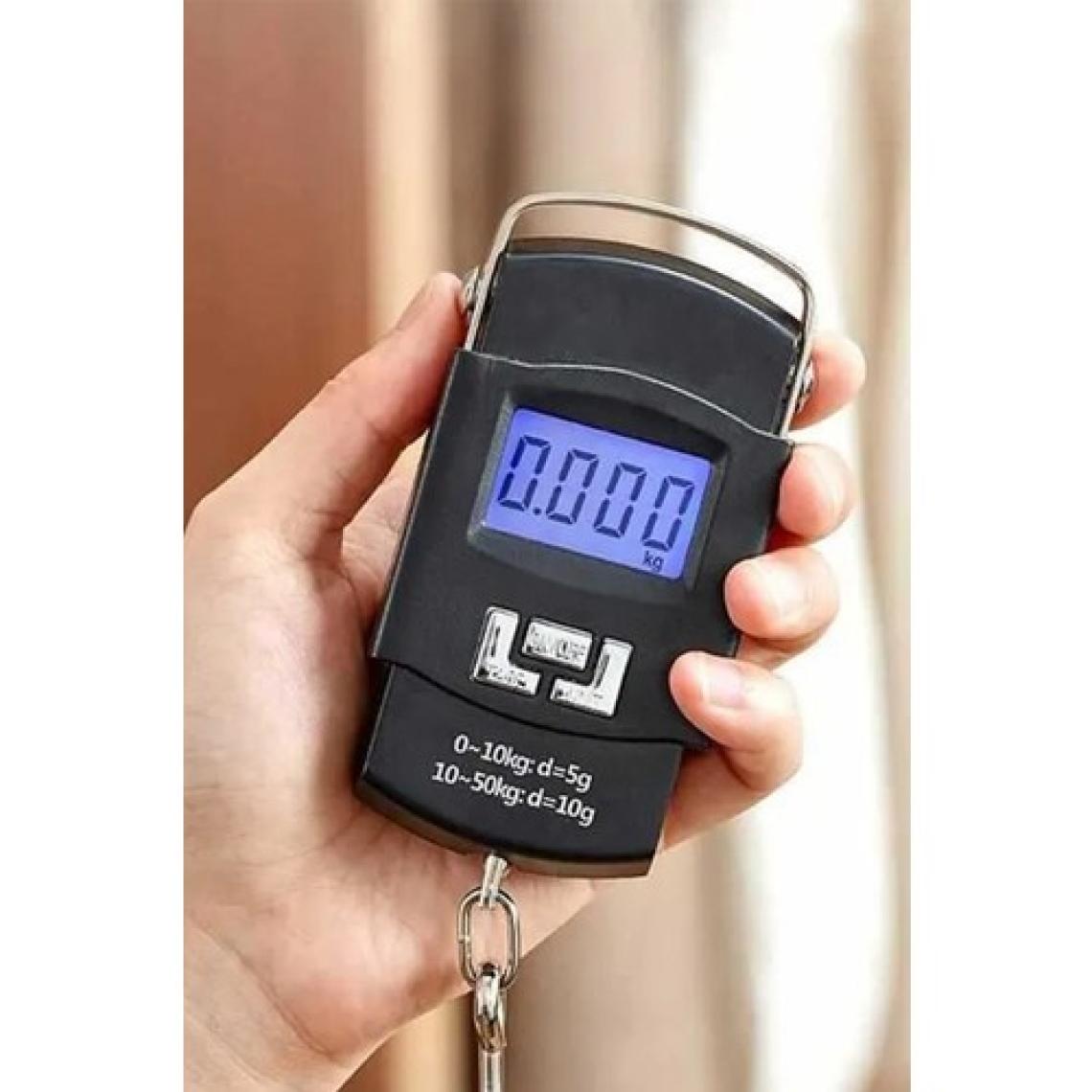 Mobee WH50 Bavul Valiz El Çantası Ağırlık Ölçme Tartısı Minik LCD Ekranlı Kilogram Ölçme Terazisi