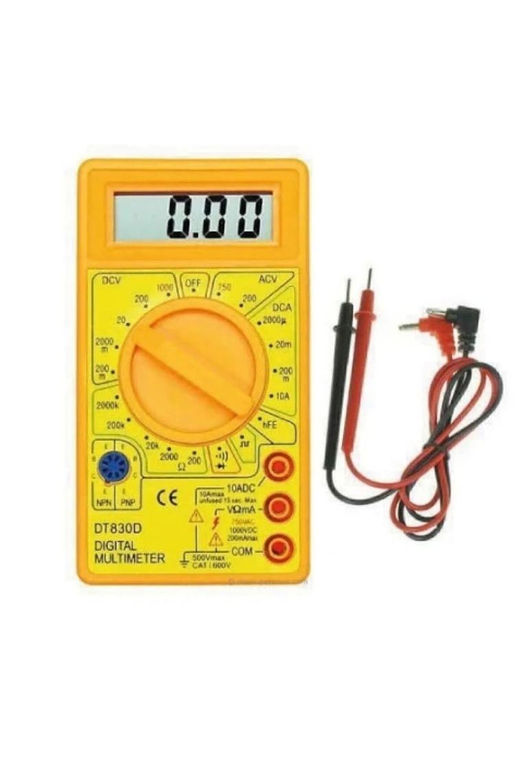 Technomax Dijital Avometre Multimetre Ölçü Aleti Akım Volt Amper Ölçer