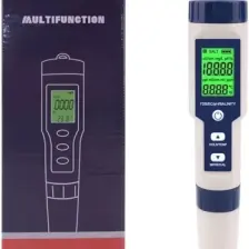 UniChrome 5in1 Dijital Ph/tds/ec/tuzluluk/sıcaklık Metre Işıklı Test Cihazı Iletkenlik Kalem Model-5in1 Tds Metre