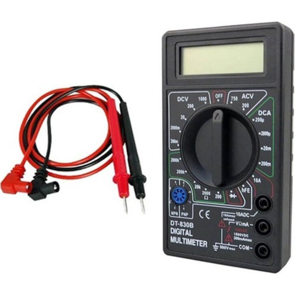 Koodmax Dijital Ölçü Aleti DT-830B Multimetre Avometre Ampermetre Voltmetre