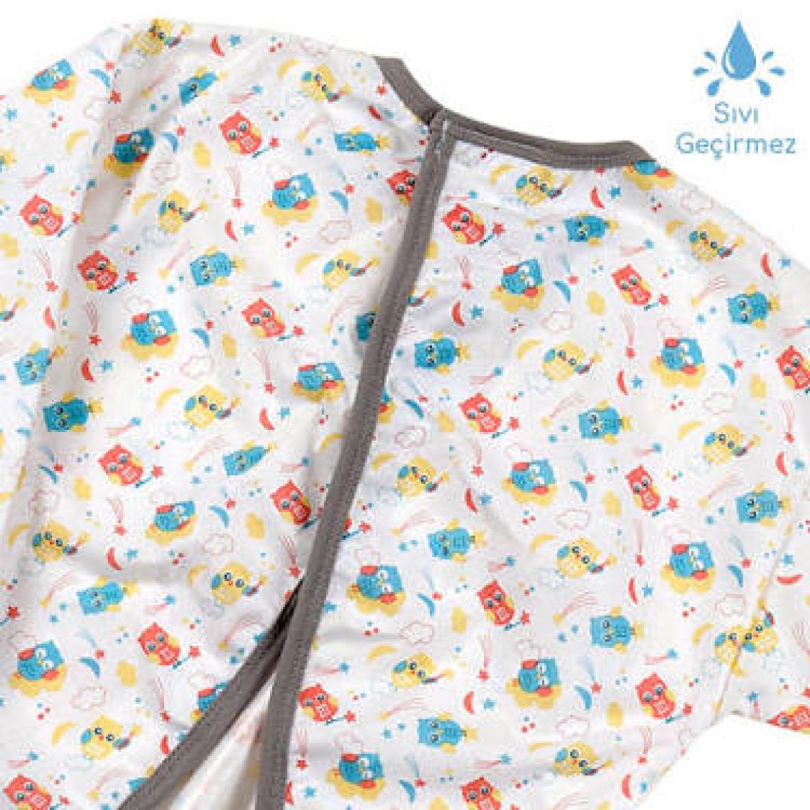 Tiny Lamb Çocuk Aktivite Önlüğü %100 Pamuk, 2-7 Yaş Sıvı Geçirmez Çocuk Faaliyet Önlüğü, Makinede Yıkanabilir, Uzun Kollu Çocuk Faaliyet, Aktivite Boyama Önlüğü