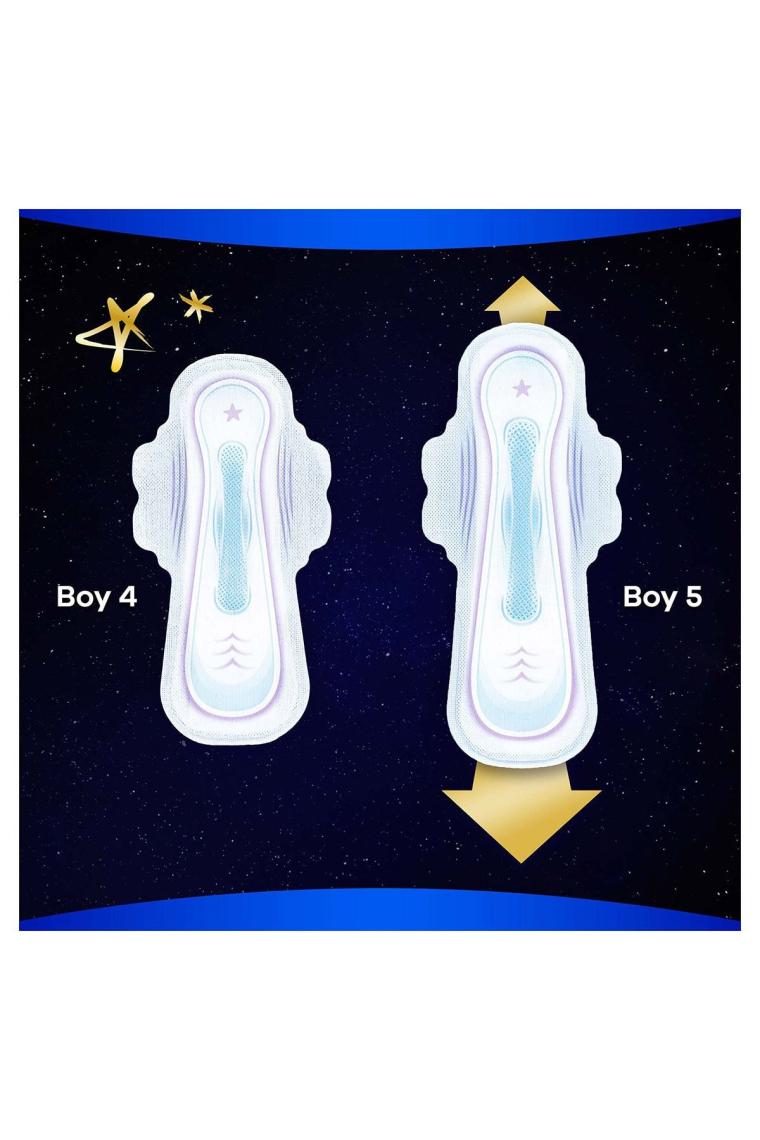 Ultra Gece Extra Plus (Boy 5) Kanatlı Hijyenik Ped 16 Adet
