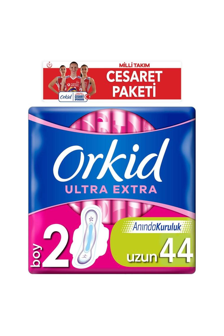 Hijyenik Ped Ultra Extra Uzun 44'lü Milli Takım Cesaret Paketi