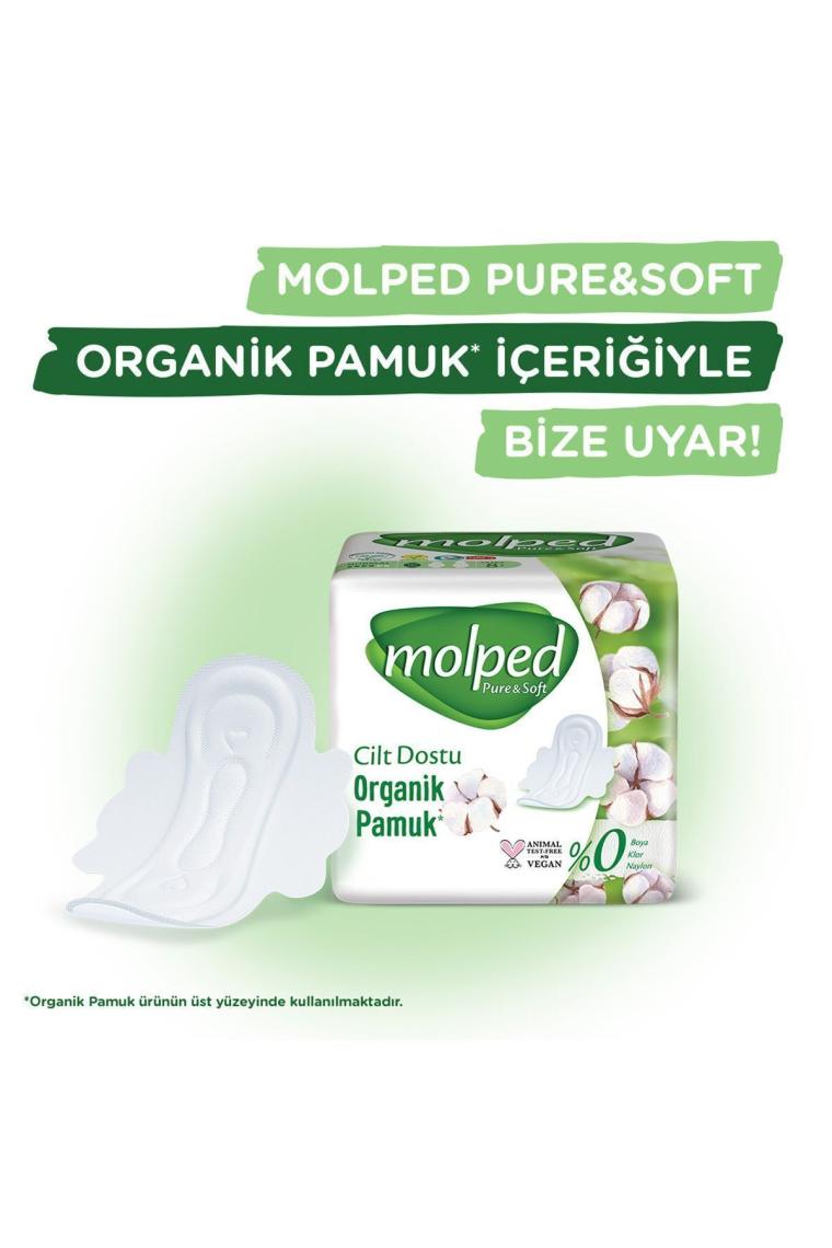 Pure Soft Hijyenik Ped Normal Süper Mega Paket 46 Lı X 3 Adet