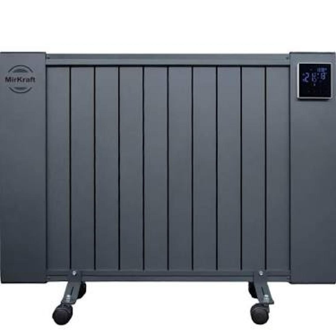 Mirkraft Elektrikli Radyatör Petek Isıtıcı Antrasit Gri (Manuel Kontrol)