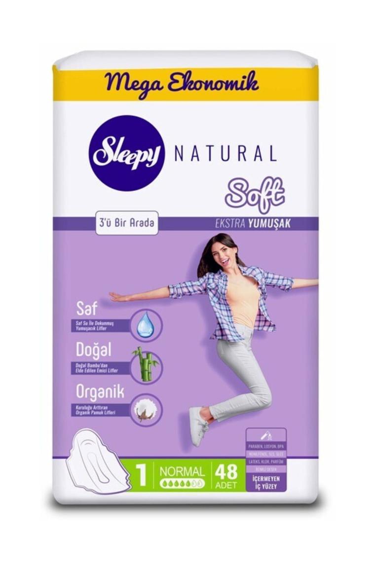 Natural Soft Ekstra Yumuşak Normal  48 Ped