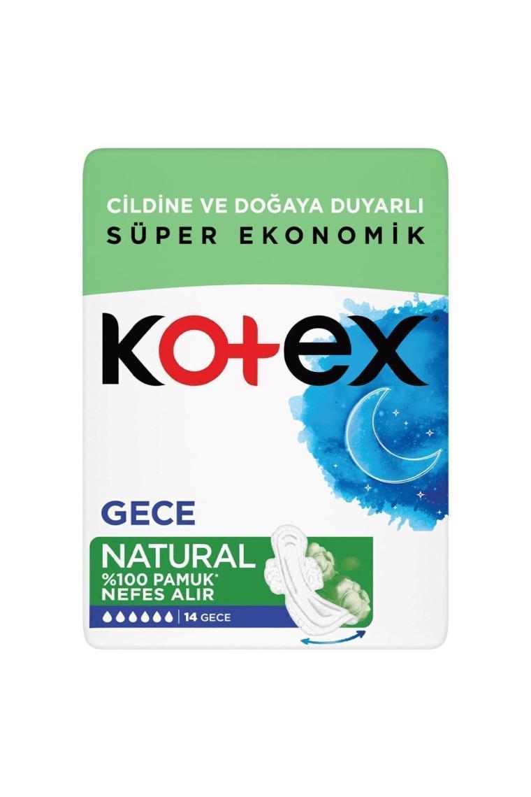 Hijyenik Ped Natural Gece 14'lü