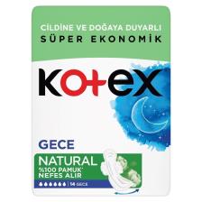 Hijyenik Ped Natural Gece 14'lü