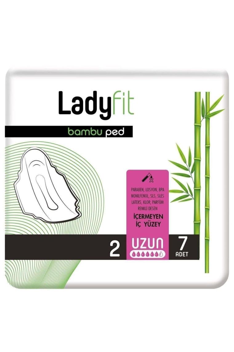 Ladyfit Bambu Ped Standart Uzun 7 Ped