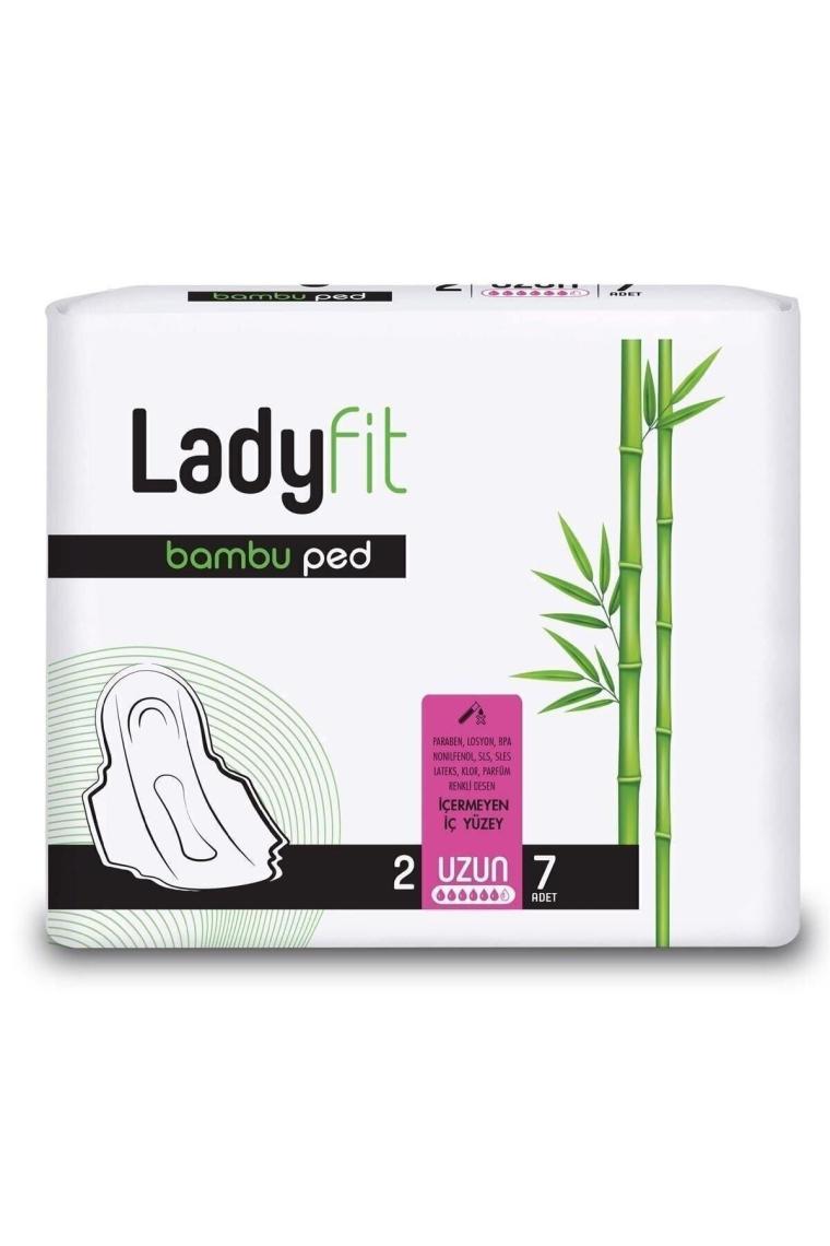 Ladyfit Bambu Ped Standart Uzun 7 Ped