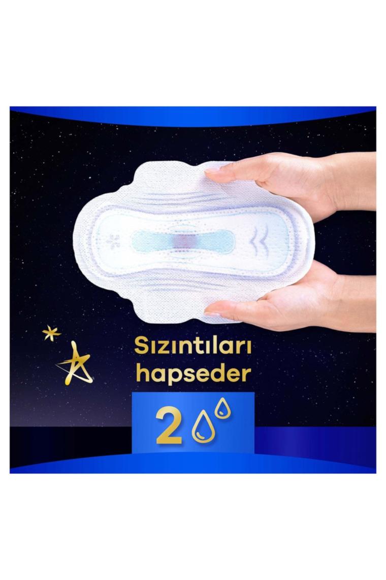 Ultra Extra Hijyenik Ped Gece Extra 18 Ped Boy 4