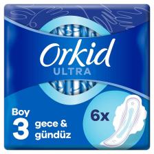 Ultra Gece & Gündüz (boy 3) 6 Adet Hijyenik Ped