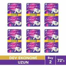 Platinum Hijyenik Ped Uzun 72 Adet Anne Kız Paketi