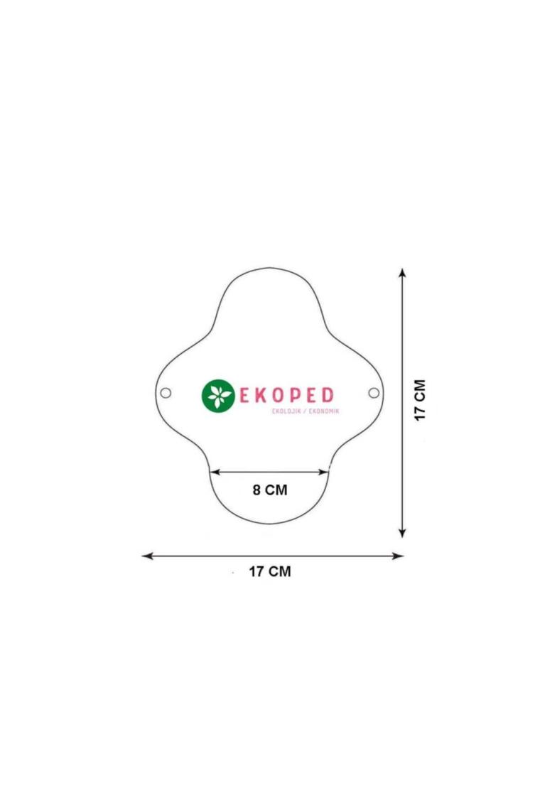 Doğal Yıkanabilir Kadın Pedi 4'lü Krem [karışık]