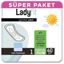 Ladyfit Günlük Ped Normal 40'lı