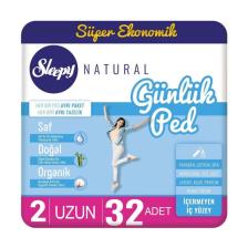 Natural Günlük Uzun Ped 32 Adet