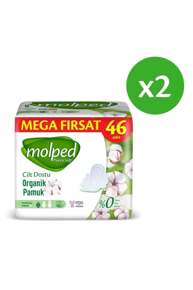 Pure Soft Normal Avantajlı Mega Fırsat Paketi 46 Lı X 2 Adet