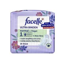 Ultra Normal Kanatlı Aloe Veralı Ped  16 Adet