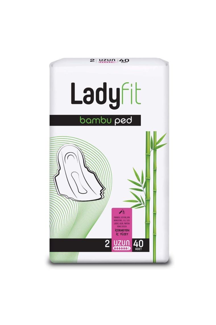 Ladyfit Bambu Ped Mega Uzun 40 Ped